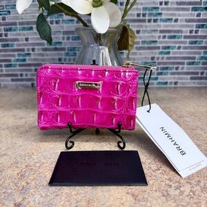 NWT Brahmin Anita Affection pink wallet
